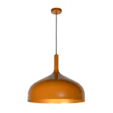 Lucide ROZALLA - Pendant light - Ø 50 cm - 1xE27 - Ocher Yellow