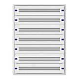 Modular chassis 3-21K flat, 7-rows, depth 100 mm