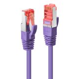 3m Cat.6 S/FTP Network Cable, Purple RJ45, M/M, 250MHz, Copper, 27AWG