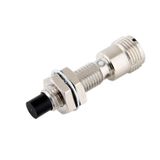 Proximity sensor, inductive, short SUS body M8, unshielded, 4 mm, DC, E2EN0103E