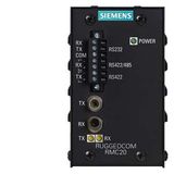 RUGGEDCOM RMC20 media converter is a utility-grade, protocol-independent, serial-to-fiber and serial standards converter for all serial communication  6GK6002-0AC03-0AA1