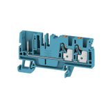 Feed-through terminal block, PUSH IN, 4 mm², 800 V, 32 A, Number of co