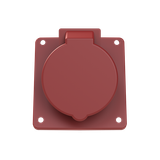 416QRA6 Panel mounted socket