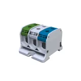 STB 50-3X Rail-mounted terminal block Al/Cu 87330 SIMBLOCK green/grey/blue