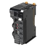 NX-series EtherCAT Coupler, 2 ports, 250 Âµs cycle time, 63 I/O units, NX020083F