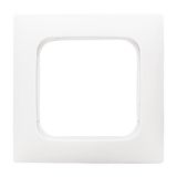 2511-214K-102-500 Cover Frame SI/Reflex SI Alpine white