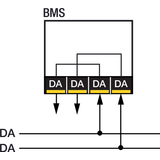 Presence detector P49LR, DALI-2, BMS, 32-37 m, for flush mounting (Sna