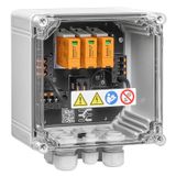 Combiner Box (Photovoltaik), 1100 V, 1 MPP, 3 Inputs / 3 Outputs per M