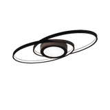 Galaxy LED ceiling lamp matt black