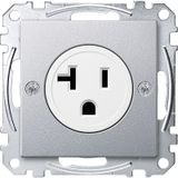 USA socket insert, 20 A, aluminum, system M