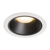 NUMINOS® DL XL, Indoor LED recessed ceiling light white/black 3000K 40°