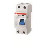 F202 AC-63/0.1 Residual Current Circuit Breaker 2P AC type 100 mA