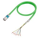 Signal cable pre-assembled type: 6FX8002-2SL20 for temperature sensor 3x 2x 0.5+1x 6FX8002-2SL20-1AE0