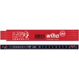 Longlife® Plus Composite, folding ruler, 2 m, 10 blades. (37067)
