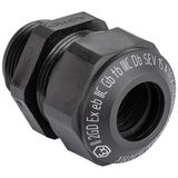 Cable gland Progress synthetic GFK Pg11 Ex e II cable Ø 5.5-8.5mm black