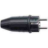 Heavy Duty Rubber plug 230V/16A IP44