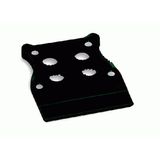 Strain relief plate black