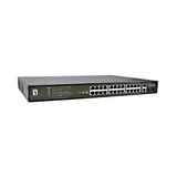 Switch 24xRJ45 10/100/ (PoE) + 2xGRJ45 + 2xGSFP, supply