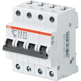 SC203-C25NA Miniature Circuit Breaker - 3+NP - C - 25 A