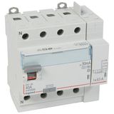 Differential switch DX³-ID screw top inlet and automatic top outlet - 4P 400V~ 40A typeF 30mA - 5 modules