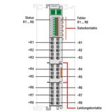 8-channel analog input Resistance measurement Adjustable light gray