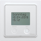 Wireless timer with display in E-Design55, anthracite mat
