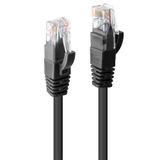 3m Cat.6 U/UTP Network Cable, Black RJ45, M/M, 250MHz, Copper