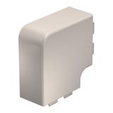 WDK HF60110CW  Flat corner cover, for WDK channel, 60x110mm, creamy white Polyvinyl chloride