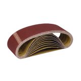 Sanding belt 75 х 533 mm, Abrasive grit 100, 10 pcs