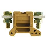 Feed-through terminal block, Screw connection, 95 mm², 1000 V, 232 A, 