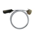 PLC-wire, Analogue signals, 25-pole, Cable LiYCY, 4 m, 0.25 mm²
