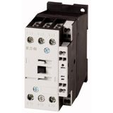 Contactor, 3 pole, 380 V 400 V 15 kW, 1 N/O, RDC 24: 24 - 27 V DC, DC operation, Spring-loaded terminals