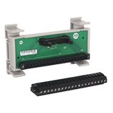 Allen-Bradley, 1492-RIFM20F-F24A-2, Digital IFM w/field Removable Terminal Block, (RTB) 20_Pin cable header, Fused, w/extra terminals & 24Vac/dc BF LED for inputsDigital Interface Module w/ Removable Terminal Block