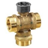 CONTROL BALL VALVE,3W,DN15,G1",KVS0.63