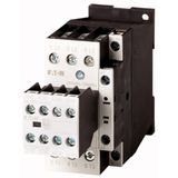 Contactor, 380 V 400 V 15 kW, 3 N/O, 2 NC, 230 V 50 Hz, 240 V 60 Hz, AC operation, Screw terminals