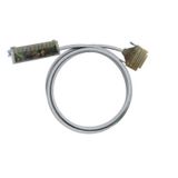 PLC-wire, Analogue signals, 25-pole, Cable LiYCY, 2 m, 0.25 mm²