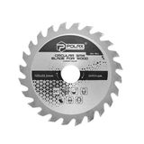 Circular saw blade for wood, carbide tipped 125x22.2/20, 24T