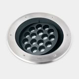 Recessed uplighting IP66-IP67 Gea Power LED Pro Ø300mm Efficiency LED 33.6W LED warm-white 2700K DALI-2/PUSH AISI 316 stainless steel 2373lm