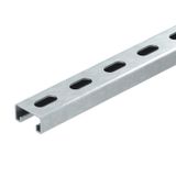 MS4121P6000FT Profile rail perforated, slot 22mm 6000x41x21