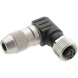 Circular Connector HARAX M12/4-poles/fem