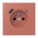 Socket Frz/Belg with USB charger LC32121 LC1520F-15CA236