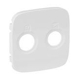 Cover plate Valena Allure - TV-SAT socket - white