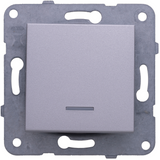 Karre Plus-Arkedia Silver (Quick Connection) Illuminated Switch
