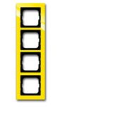 1724-285 Cover Frame Busch-axcent® yellow