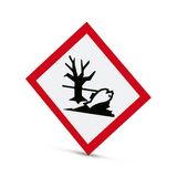 Hazardous substances label