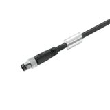 Sensor-actuator Cable (assembled), One end without connector, M8, Numb