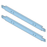 PAIR OF FIXING CROSSPIECE - QDX 1600 H - HORIZONTAL - FOR EXTERNAL CABLE COMPARTMENT