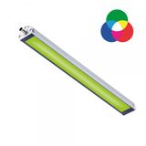 TUBELED_40 II RGB-W ECO, 1540mm, 100°, ~13W (R)/~8,6W (G)/~13W (B) + ~43,2W (W), M12-A, 24V DC