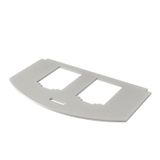 MP R2 2B Mounting plate for GES R2 for 2x Typ  B