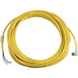Connection cable 3 pole, flat/open, 10m